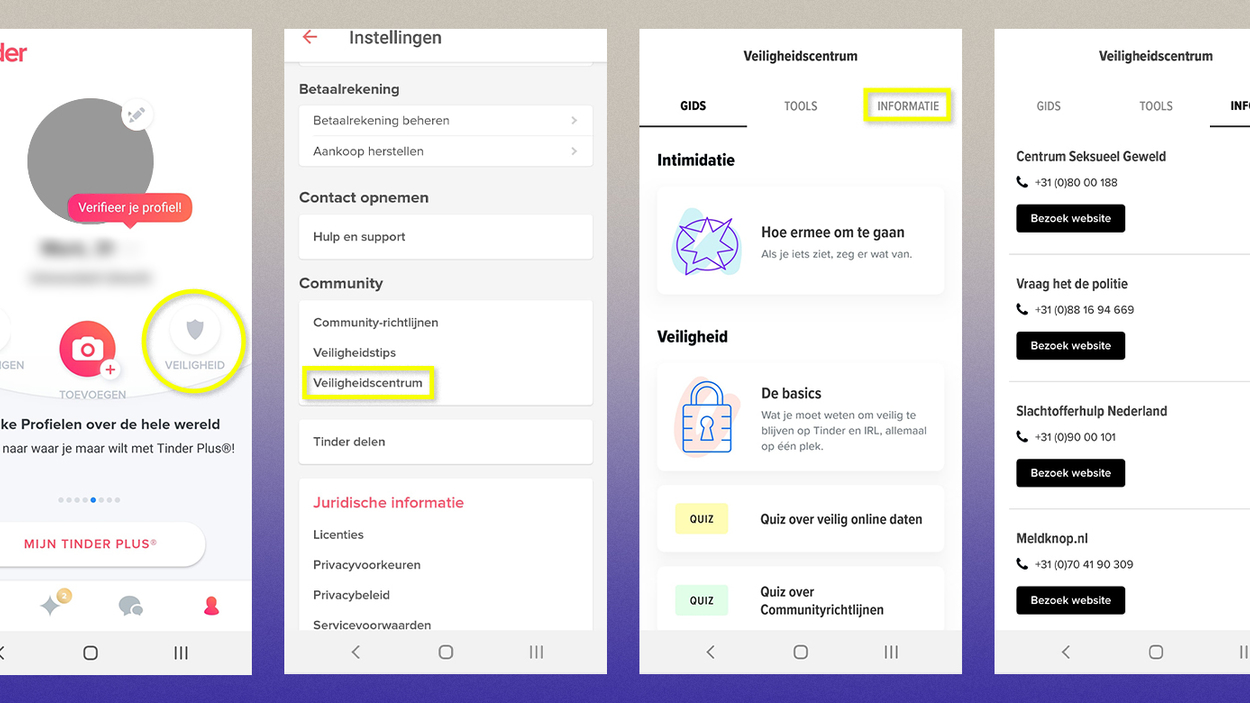 screenshots_veiligheidscentrum