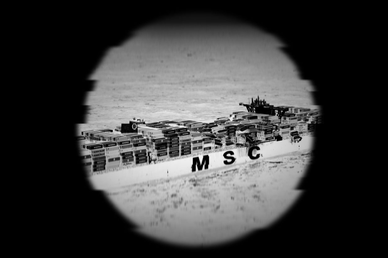 Afbeelding van Mankement aan zwarte doos containerschip MSC Zoe