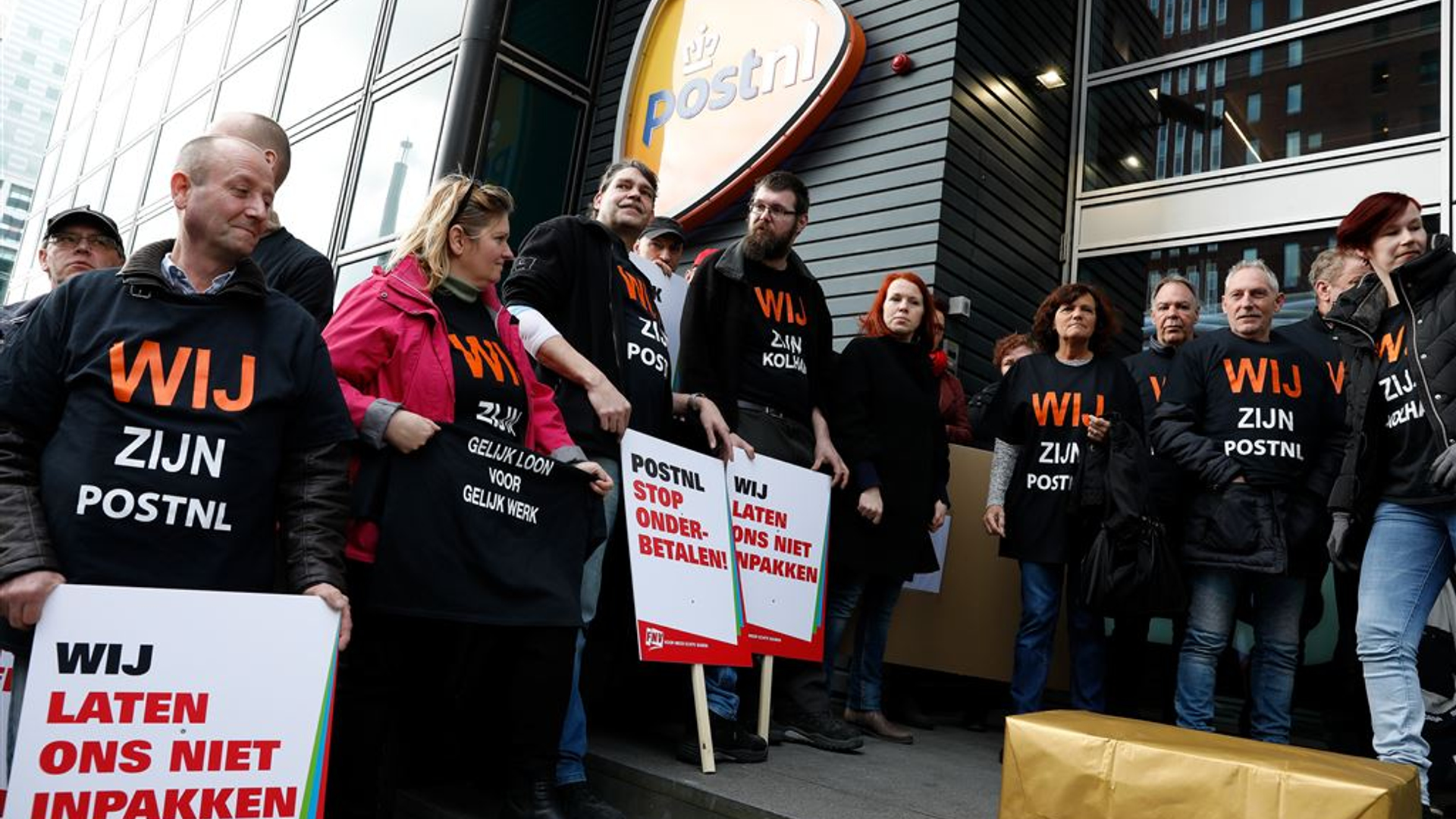 PostNL protest pakketsorteerders ANP