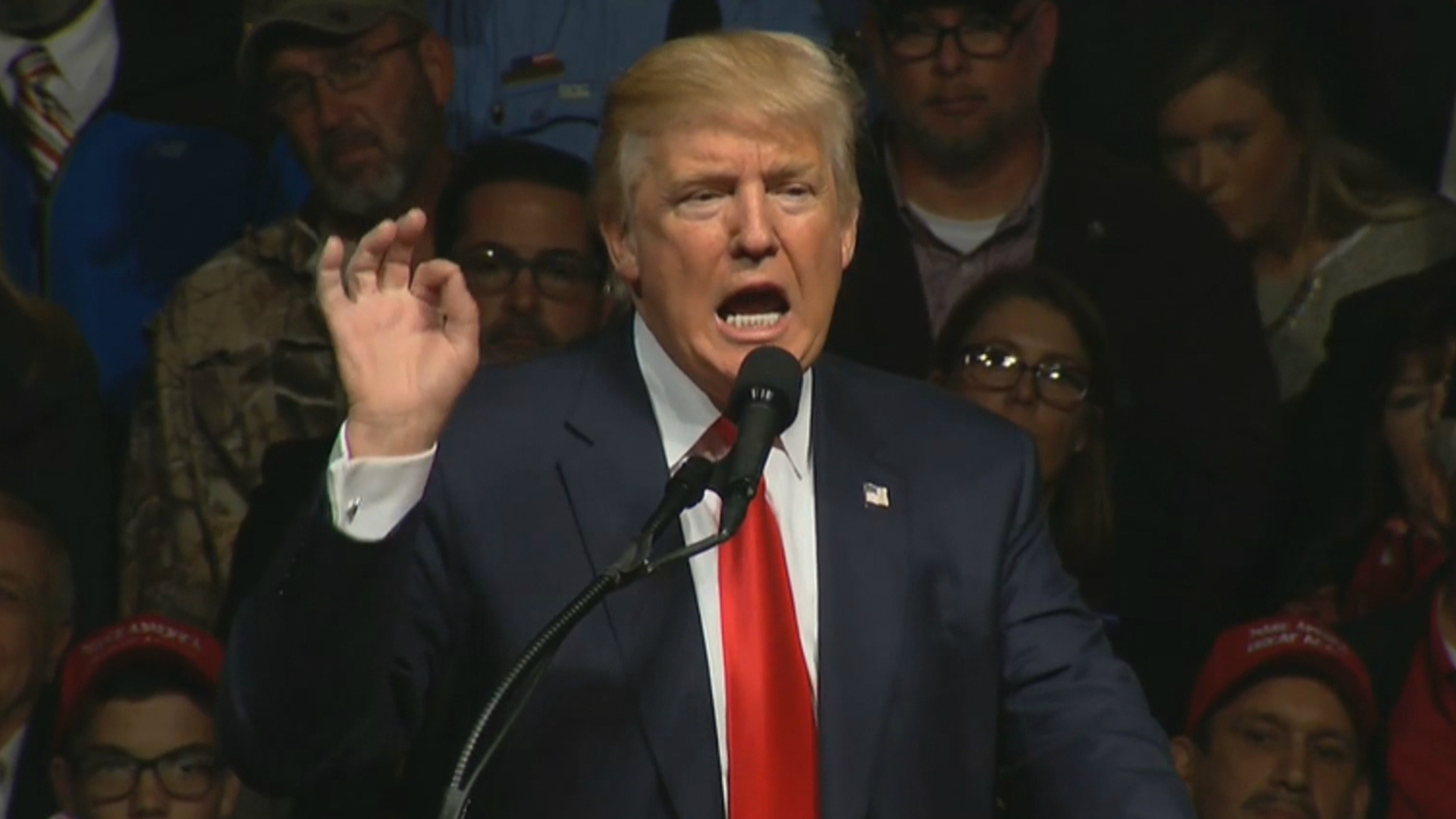 Trump lichaamstaal