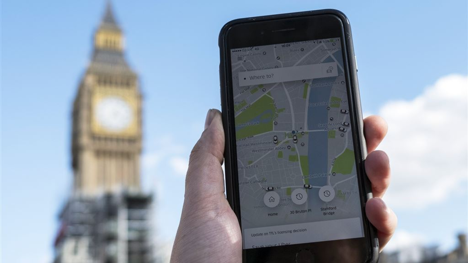 ANP - Uber - Londen
