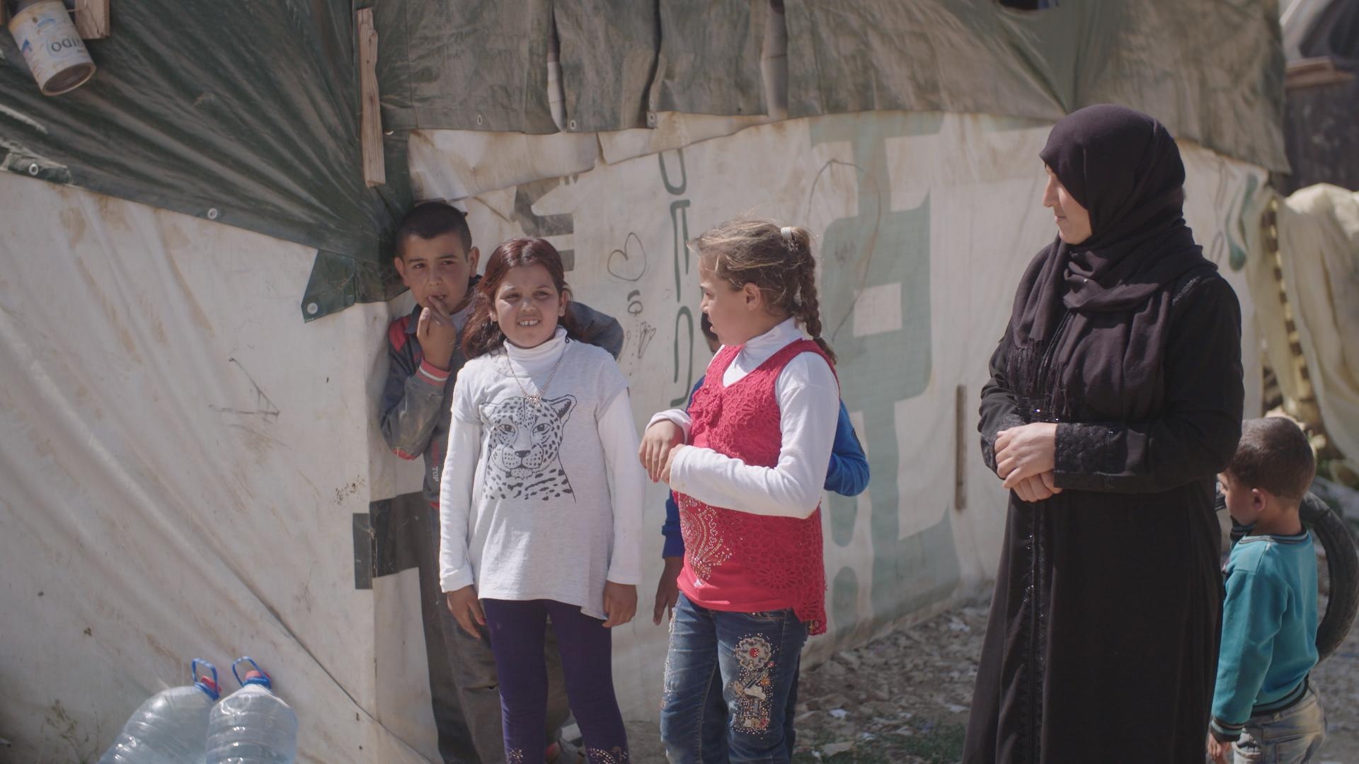Vluchtelingenkamp Bouchra Kinderen met kanker niet welkom