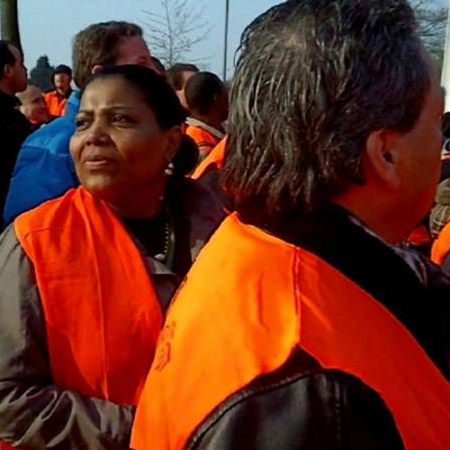 Schoonmakers voeren actie