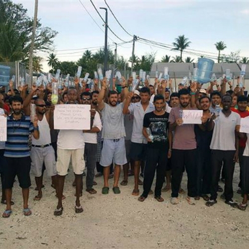 Vluchtelingen op Manus eiland al 20 dagen in kamp zonder fatsoenlijk eten